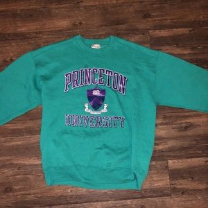 Princeton Turquoise sweater